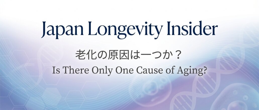 老化の原因は一つか？