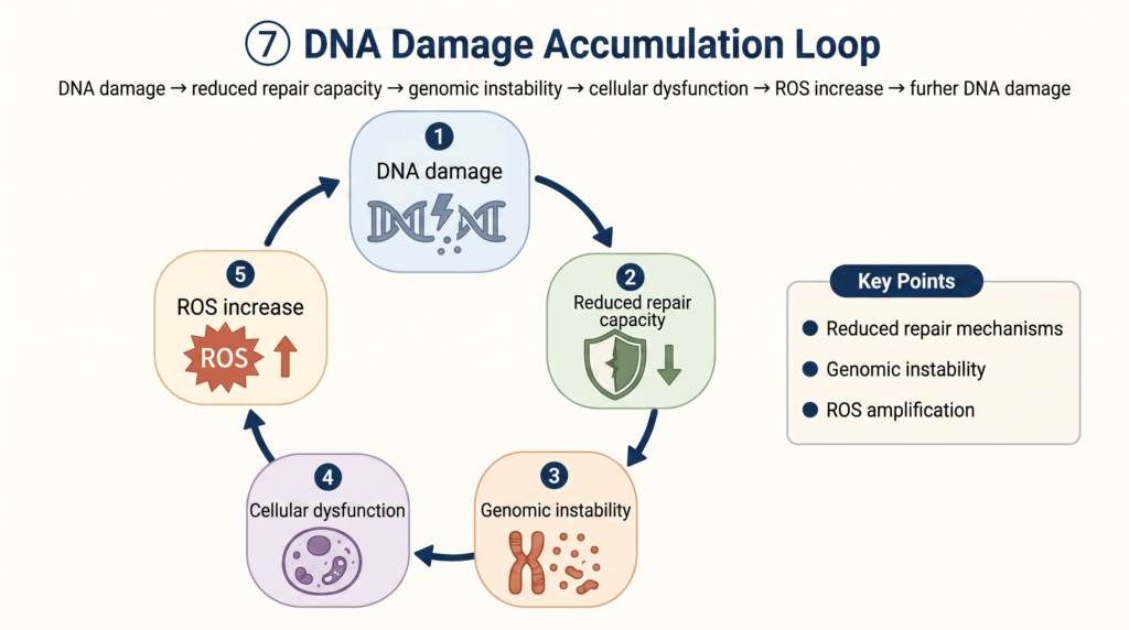 DNA Damage Accumulation Loop